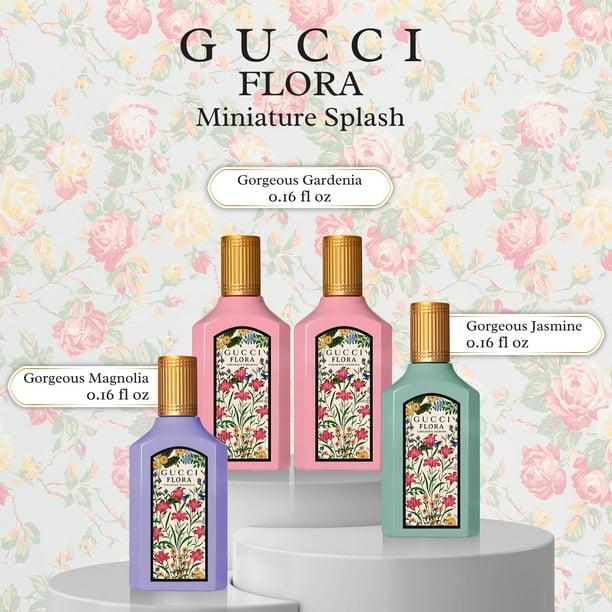 Set de perfume Gucci Flora para mujer Mini Splashes 4 x 5 ml Gucci