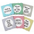 thumbnail image 1 of Inkdotpot Ensemble de 6 sous-Verres Faciles à Nettoyer 4-Zoll SquareCoasters Base en Cork-Réutilisable - Citations, 1 of 8