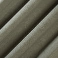thumbnail image 4 of Sun Zero Medina 2-pack Woven Damask 100% Blackout Rod Pocket Curtain Panel Pair, Olive, 50"W x 84"L (2 Panels), 4 of 8