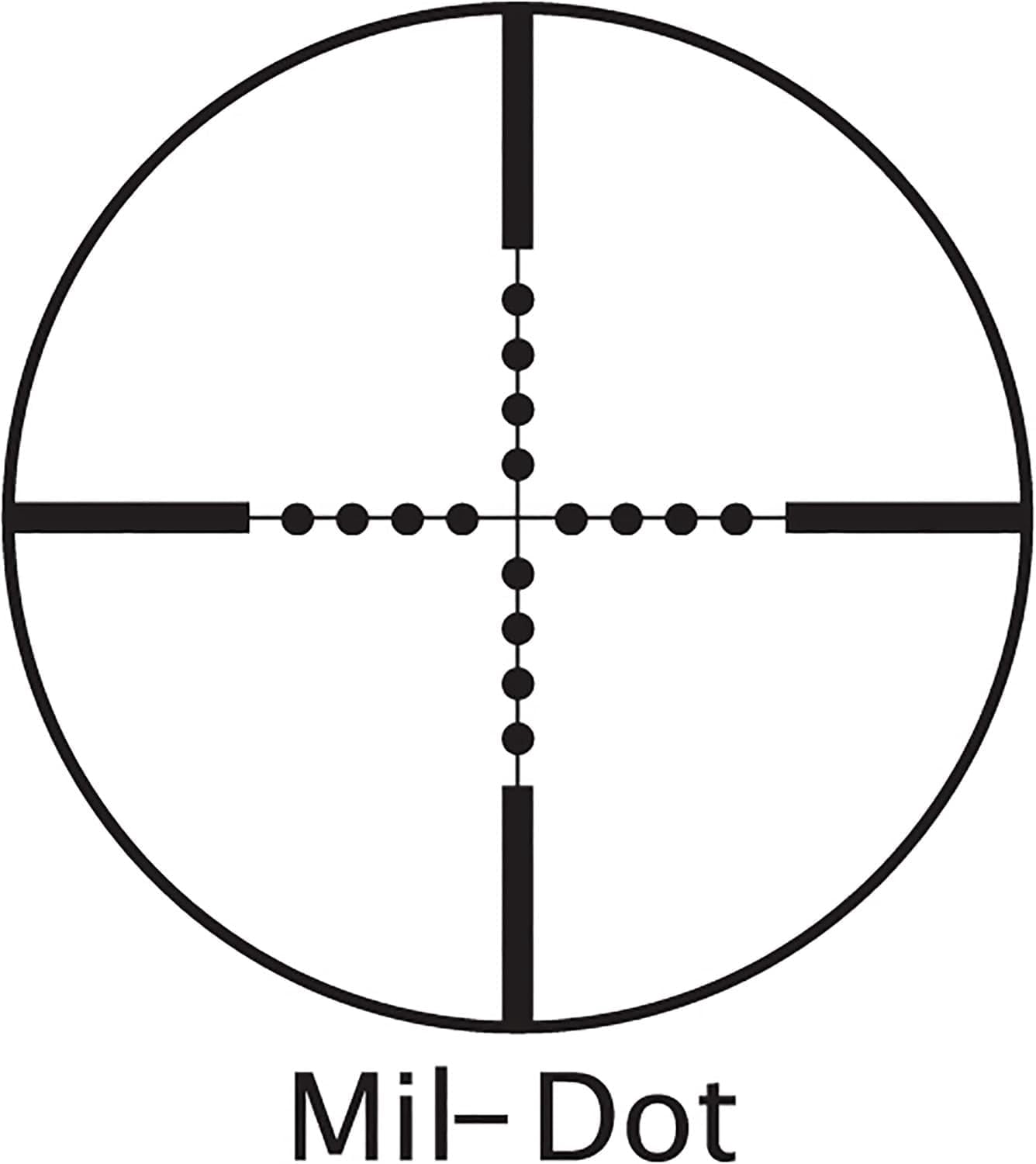 Rifle Scope 4x20, Carry Handle Rifle Scope, Mil Dot Reticle and BDC Turret, Peep Sight Mount, Retro A2 Style