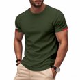 thumbnail image 2 of Yiaimeir ‌Vacation Ready Loose T-shirt Men's Short Sleeve Casual Holiday Style‌, 2 of 5