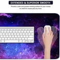 thumbnail image 4 of Extended Gaming Mouse Pad(35.4x15.7 in), Large Desk Pad Laptop Computer Keyboard Mat Waterproof Desk Decor Writing Pad for Work, Game, Office, Home - Galactic, 4 of 6