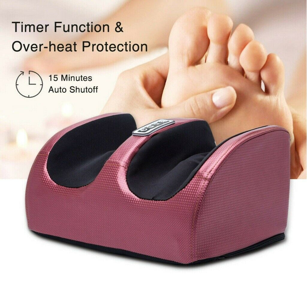 JahyShow Foot Massager Machine Massage,Feet Massager, Chronic Nerve Pain Therapy Spa Gift Deep Kneading Rolling Massage for Leg Calf Ankle, Electric Shiatsu Foot Massager