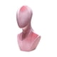 thumbnail image 5 of Cabeza de maniquí, modelo de exhibición de pelucas, perchero para sombreros, soporte de exhibición de sombreros multiusos Rosa, 5 of 9
