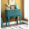 thumbnail image 2 of Bowery Hill Vintage Console Table in Antique Teal, 2 of 4