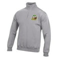 thumbnail image 2 of Men's Gray Oregon Ducks Big Cotton Quarter-Zip Pullover Sweatshirt, 2 of 3