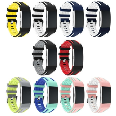 fitbit strapsco stripe charge strap rubber replacement racing band