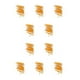 thumbnail image 3 of Eigraketly 10 piezas de cebo artificial, convenientes accesorios para señuelos de peces para exteriores, naranja naranja 10piezas, 3 of 6