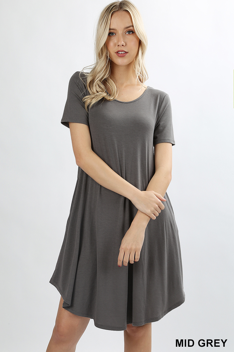 a line tunic dress