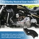 thumbnail image 3 of Asistente de Cambio de Marcha Neutral para Harley Davidson Touring 2018-2025 para Harley Softail 2018+ Soporte Auxiliar de Cambio Neutral 20% Más Fácil Negro CNC, 3 of 7