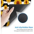 thumbnail image 6 of XL Cute Large Mouse Pad, Extended Sunflower Gaming Mousepad with Black and White Striped, Big Long Desk Pad for Laptop, Keyboard and Computer for Decor Women Office Home, (Gold, 31.5 * 11.8 in), 6 of 6
