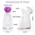 thumbnail image 2 of Household Face Steamer Warm Mist Humidifier Atomizer Kit, 2 of 5