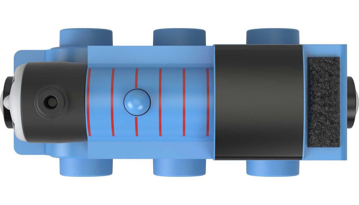 ​Locomotive Thomas de Thomas et ses amis Piste en bois, locomotive jouet à pousser fabriquée à partir de bois provenant de sources durables, pour les tout-petits et les enfants d’âge préscolaire