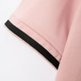 thumbnail image 5 of hoksml Mens Polo Shirts Short Sleeve Leisure Solid Color Collared Golf T-shirt Versatile Pocket Button Lapel Colour Blocking Top Elastic Cuffs 2025 on Clearance, 5 of 9