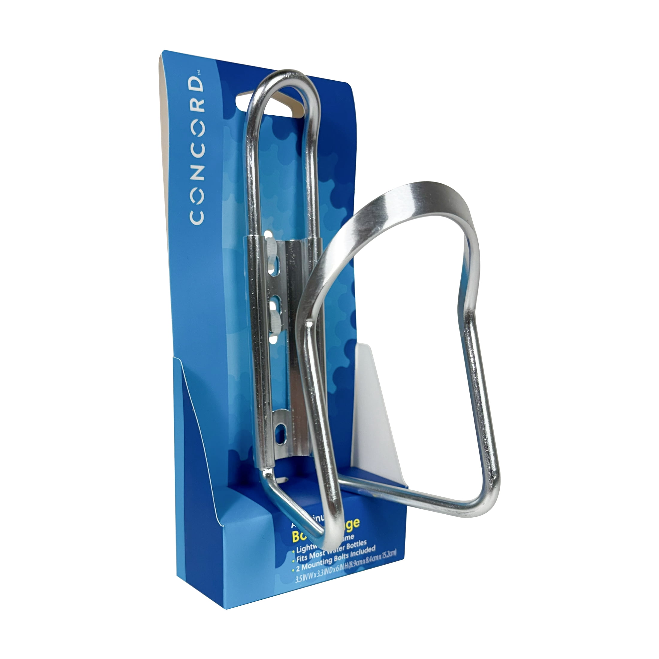 Concord Aluminum Water Bottle Cage, Silver
