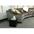 thumbnail image 2 of Achim Collapsible Tufted Storage Ottoman, Faux Leather 15" x 15" x 15", 2 of 9