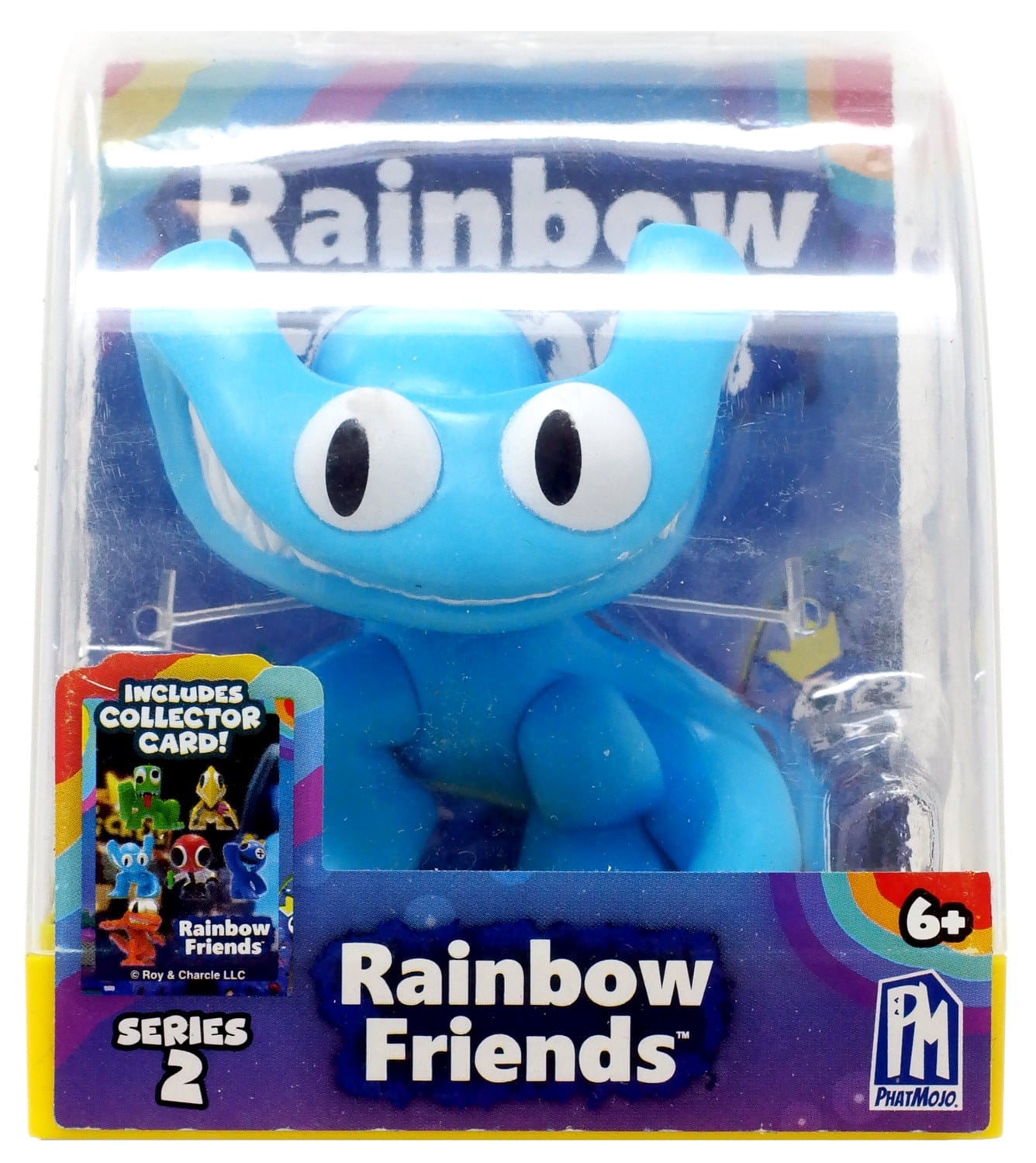 Rainbow Friends Series 2 Green Figure & Collector Card - Walmart.com