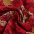 thumbnail image 3 of AMLESO Cotton Bronzing Dragon Pattern Fabric for Kimono Cheongsam Dressmaking - Red,, 3 of 8
