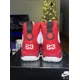 thumbnail image 4 of Ni - ke Ni - ke Air Jordan 9 2019 White Gym Red Size 8.5 302370-160, 4 of 5