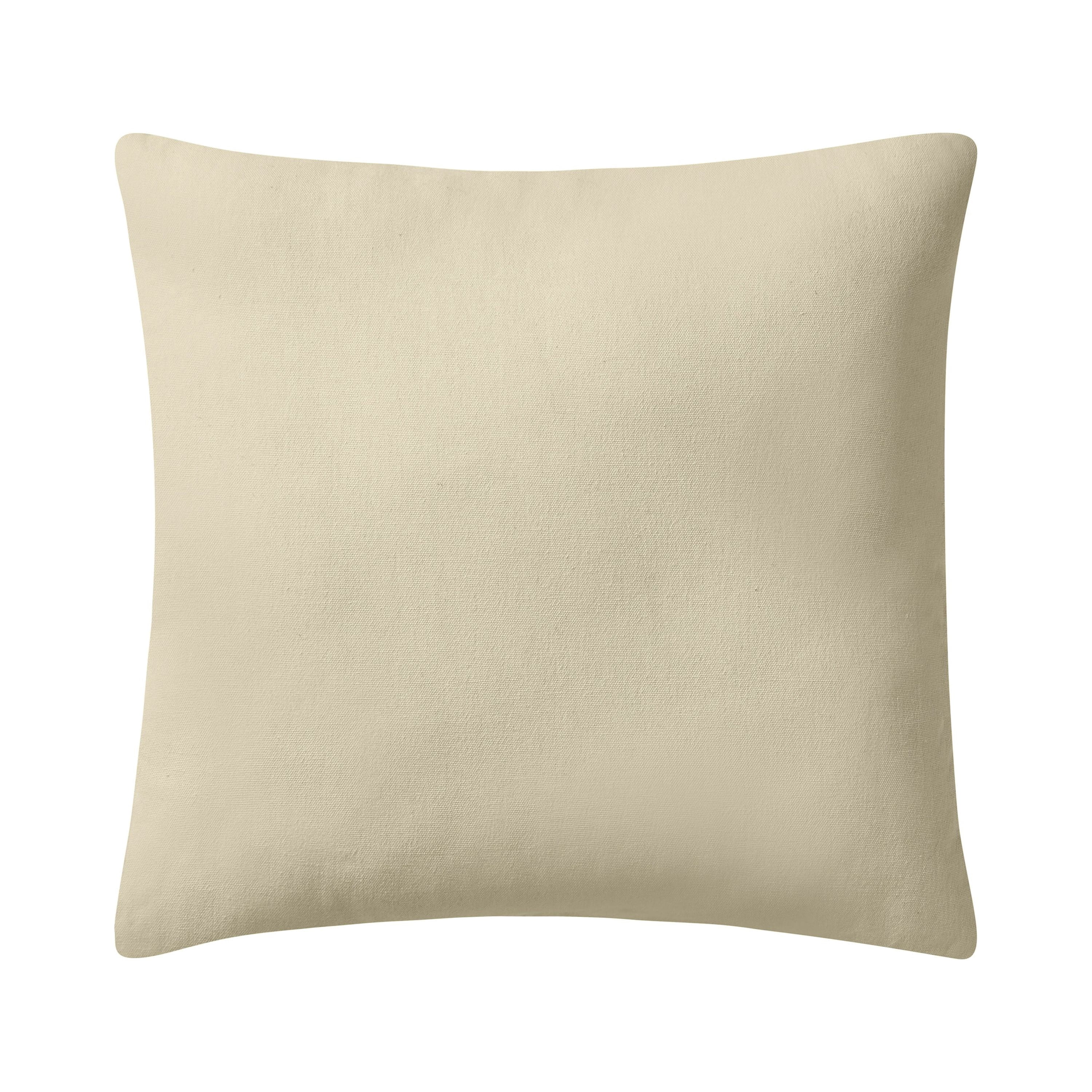 VCNY Home Dublin 18" x 18" Cream Cable Knit Cotton Decorative Pillow