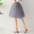 thumbnail image 3 of Women's Large Tulle Tutu Skirt - for Ballet, Dance, Evening, Party, Casual Wear, One Size, Polyester Fibre, 3 of 4