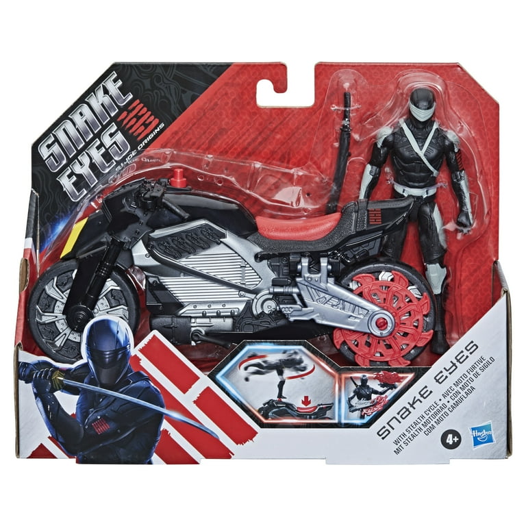 🔥SNAKE EYES Ninja Strike 🔥 GI Joe Origins Hasbro 12-Inch Action Figure  New