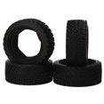 thumbnail image 1 of AUSTAR AX-8006 4PCS 65*25MM Rubber Tires pour Voiture de Course 1/10 Compatible avec HSP94123 LC PTG-2, 1 of 7