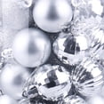 thumbnail image 3 of 34x Bolas De Navidad Adornos Colgantes Decorativos Para Bodas Festivas Plata SM SunniMix Colgantes Bolas, 3 of 8
