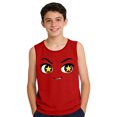 thumbnail image 4 of Niños Pequeños Camisola sin Mangas Suave Gradiente Impresión Moda Lindo Fondo para el Uso Casual Y Ocasiones Especiales, 4 of 8