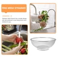 thumbnail image 6 of Stainless Steel Fine Mesh Strainer Bowl 22cm Kitchen Colander, 6 of 6