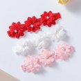thumbnail image 2 of Flower Headband for Baby Girl Elastic Baby Floral Headbands Crown Hairbands Hair Accessories for Newborn Infant Toddlers Kids, 1/2/3/6 Pack, 2 of 5