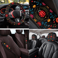 thumbnail image 4 of HUIACONG Car Interior Accessory Kit, with Car Armrest Cushion Keychain Strap, Durable Suitable for Truck Trucks, 4 of 7