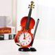 thumbnail image 5 of Reloj despertador de cuarzo ruidoso Sweethay Diseño de forma de violín plástico color blanco rojo tamaño 80 * 216 mm, 5 of 6