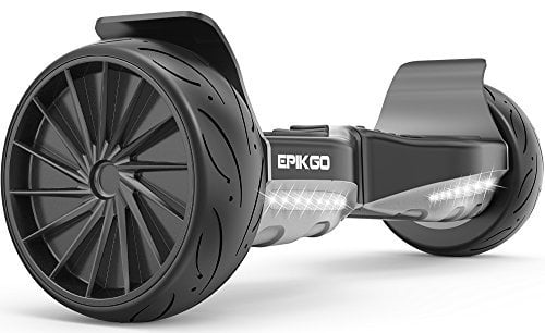 Epikgo Sport Balance Board Self Balance Scooter Hover Balancing Board Ul2272 Certified, Allterrain 85" Racing Wheels, 400W Dualmotor,Lg Smart Battery, Board Hover Over Tough Road Conditionblack
