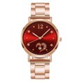 thumbnail image 1 of Reloj británico Love Water Diamond con calendario de diamantes y banda de acero para mujer Wmkox8yii gfajkfgbkjabf859, 1 of 1