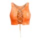 thumbnail image 4 of ICHUANYI Clearance Women Sleeveless Fashion Tie-Dyed Vest Hollow Out Strappy Sexy Tank(Orange, M) ICHUANYI WER2023081502376, 4 of 8
