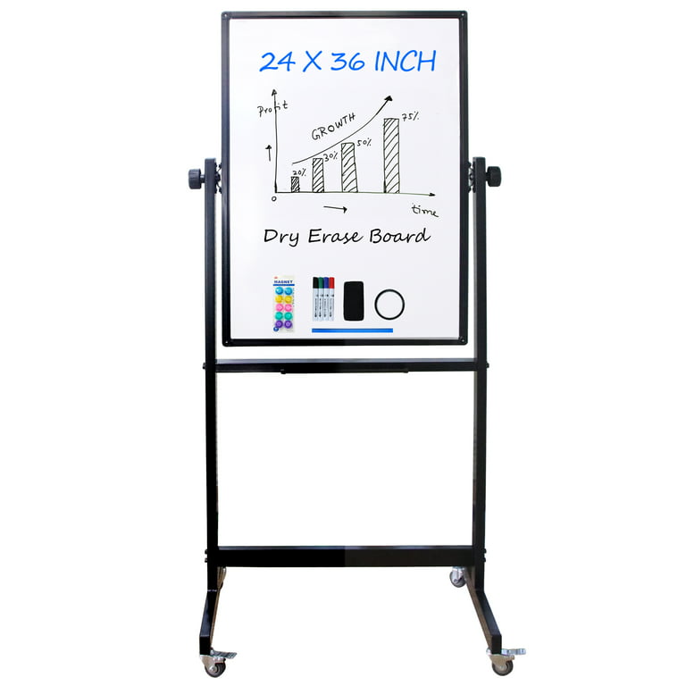UCMD Magnetic Dry Erase Whiteboard Sticker for Wall,Self Adhesive Backing  Whiteboard for Drawing Easel or Office Writing Meeting (80 x 60 CM)