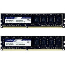 Timetec 8GB Kit (2x4GB) DDR3/DDR3L 1333MHz PC3-10600 Non-ECC Unbuffered Desktop RAM, 1.5V/1.35V CL9 Low Density Dual Rank 2Rx8 240-Pin UDIMM