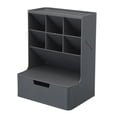 thumbnail image 1 of braveheart Storage Box Multi-layer Desktop Organizer Space-saving Stationery Portable Lightweight Cosmetic Case Desk Storage Rack White Shelf White Drawer Black Shelf Black Drawer, 1 of 6