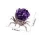 thumbnail image 3 of Natural Crystal Amethyst Gravel White Crystal Desktop Decoration Halloween Gift, 3 of 5