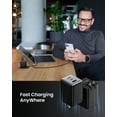 thumbnail image 4 of wegear 100W USB C Charger 3-Port GaN Adapter Fast Wall Charger Foldable and Compact for MacBook,Laptops,iPad,iPhone Series,Samsung and More, 4 of 11
