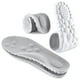 thumbnail image 1 of Plantillas Ortopédicas Unisex Espuma Viscoelástica Gris Mejora Comodidad y Alivio Fascitis Plantar, 1 of 8