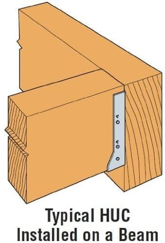 Simpson Strong Tie HUC48-25 HUC48 4 in. by 8 in. Concealed Face Mount Joist Hanger 25-Pack