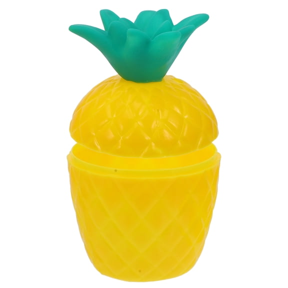 KONTONTY Plastic Pineapple Cup Reusable Hawaiian Party Cup Drinking Cup Beverage Straw Cup