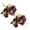 Z_A_2pc, variant on Verdsylv 12-Head Mini Artificial Rose Bouquet - Small Plastic Flowers for Hotel & Wedding Table Decor - Petite & Elegant Arrangement for Events - Never Wilts, Blue2