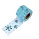 thumbnail image 3 of Snowflake Tulle Roll for Decoration 1 Roll Blue Christmas Gauze Ribbon, 3 of 3