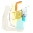 thumbnail image 2 of Vess, June Erica 15x15 White Modern Wood Framed Museum Art Print Titled - Adagio VIII, 2 of 4