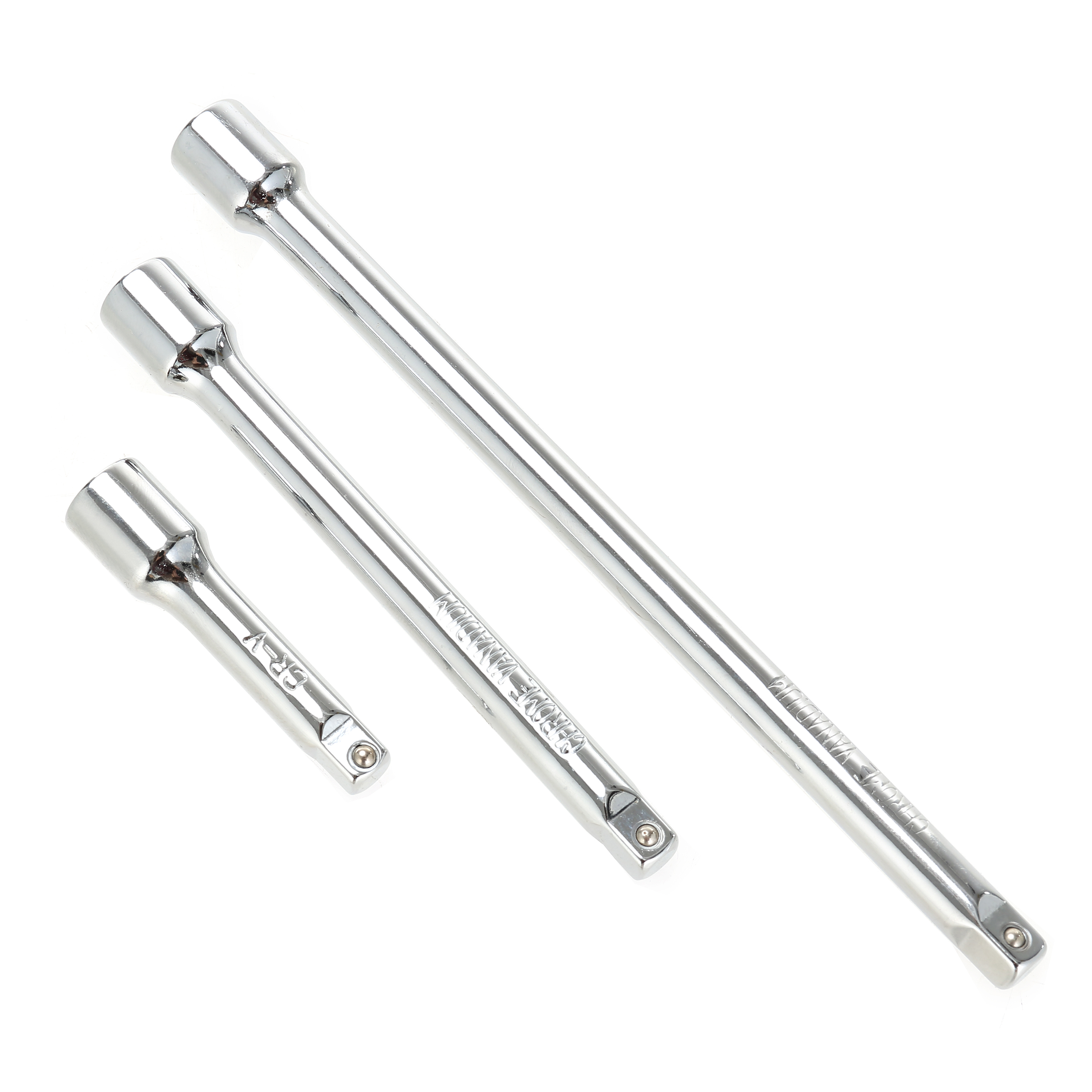 Hyper Tough 3 Piece 1/4 inch Drive Extension Bar Set UC88491A