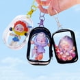 thumbnail image 2 of Thicken Transparent PVC Keychain Jewelry Organizer Mystery Box Pouch Bag Protect Toy Storage Case For Bubble Doll Toy Wallet New tzw, 2 of 7