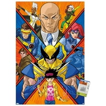 Marvel Comics - The X-Men - Iconic Wall Poster with Push Pins, 22.375" x 34"